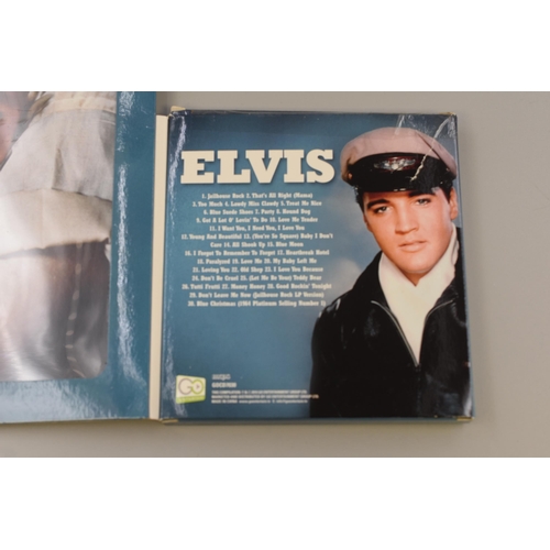 437 - Elvis 75th Anniversary Exclusive Magazine & CD in Presentation Folder