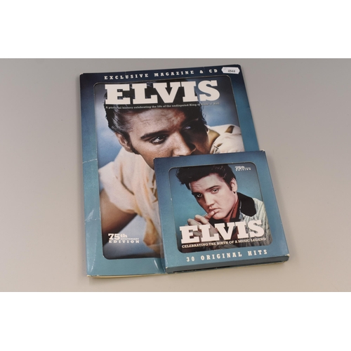 437 - Elvis 75th Anniversary Exclusive Magazine & CD in Presentation Folder