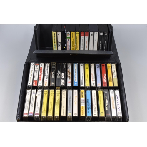 440 - Five Cases Containing a Large Selection of Cassette Tapes, includes Billie Holiday, Sarah Vaughan, M... 