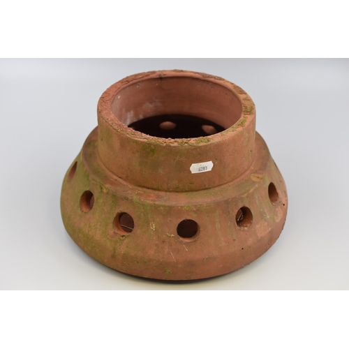 648 - Vintage Terracotta Flue Ventilator (11