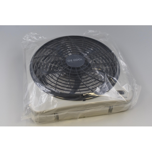 465 - Brand New Portable Indoor/Outdoor Fan Battery or AC powered in original box