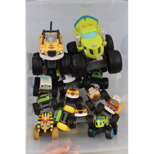 477 - Large Selection of Blaze Toy Trucks