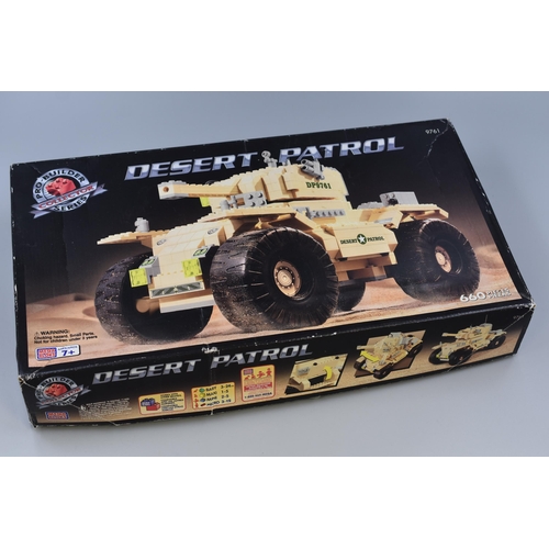 485 - Boxed Mega Bloks Desert Patrol Pro Builder (unchecked)