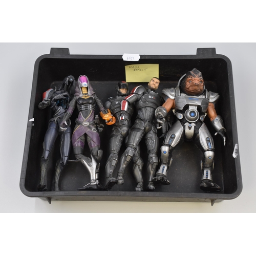 488 - Mass Effect: Collection of Pre-Owned 'Mass Effect' Figures A/F