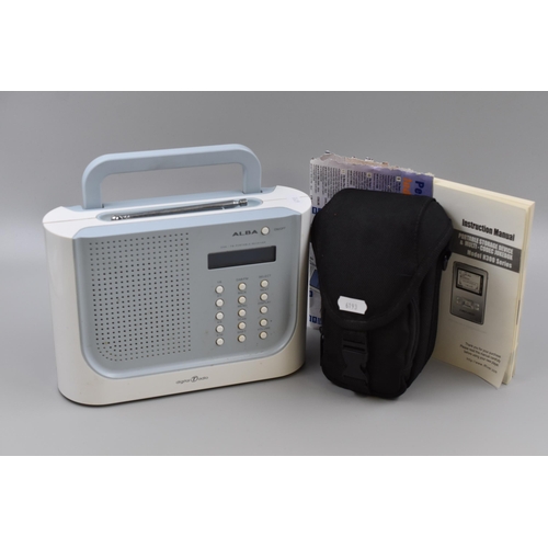 505 - An Alba DAB Portable Radio, With an iRiver Portable Storage Device & Multi-Codec Jukebox (H300).... 