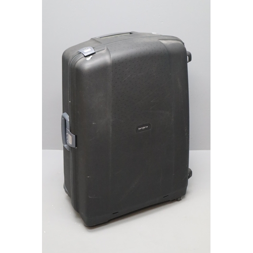 515 - Large Samsonite Hard Case Suitcase (Approx. 32” x 19” x 11”)