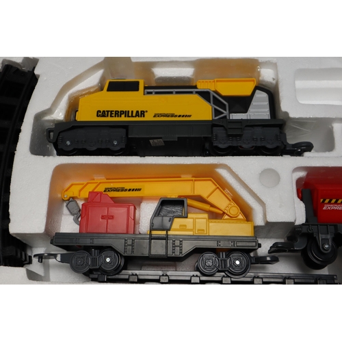 537 - Large CAT Construction Express Train in Box