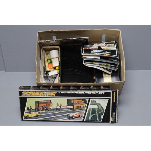 727 - Selection of Scalextric Track, Catalogues and Accessories