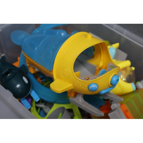 728 - Large Selection of Octonauts Toys, includes Figures, Subs, Vehicles and more