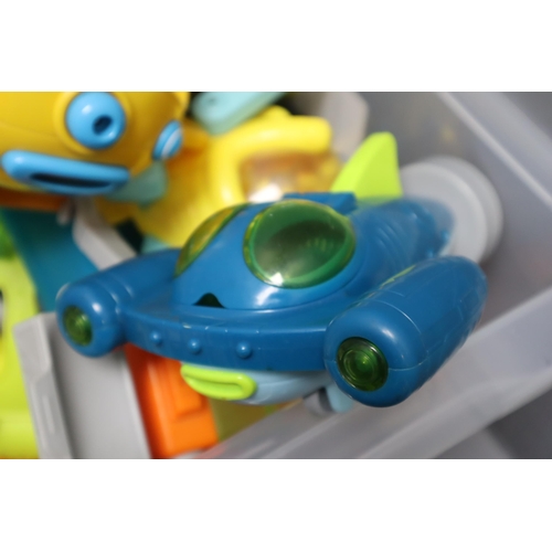 728 - Large Selection of Octonauts Toys, includes Figures, Subs, Vehicles and more