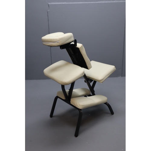 562 - Professional Folding Massage/Pedicure Chair in Storage Bag