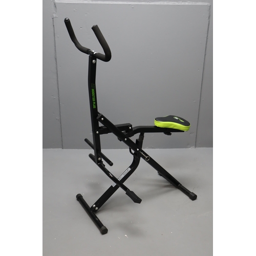 566 - AB Booster Exercise Machine Folds up for easy storage