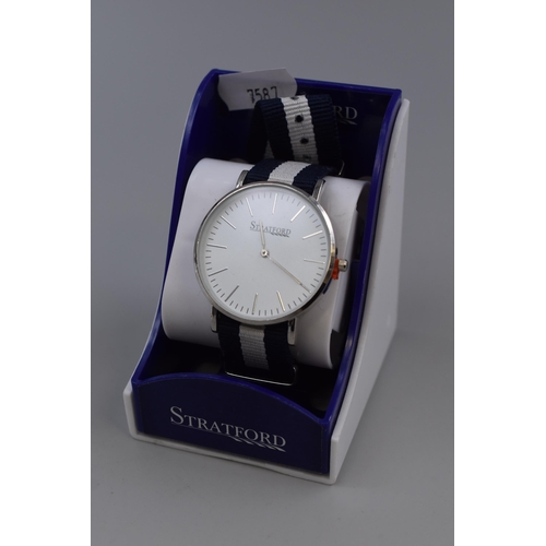 64 - Brand New Unworn Stratford Gents Watch in Box