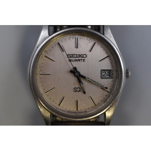 120 - Seiko Quartz Gents Watch (Working)