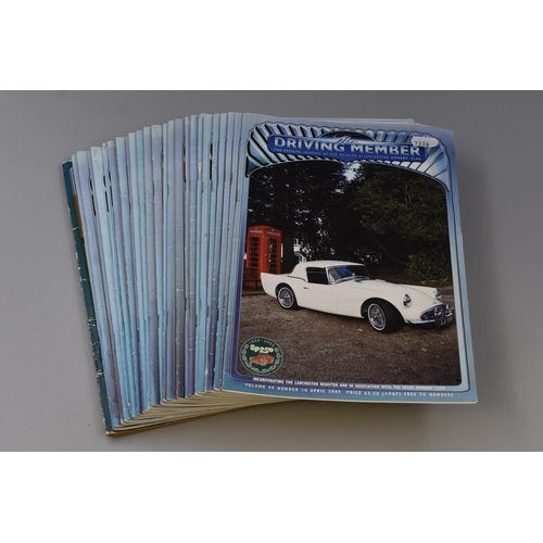 561 - Collection of Vintage Driving Member motoring Magazines