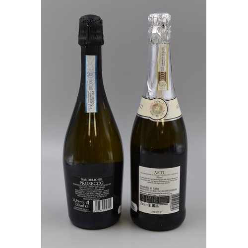 171 - Bottle of Dandelione Prosecco and a Bottle of Italian ASTI (Sealed / 75cl)