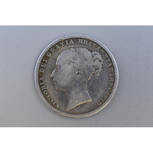 178 - Victorian Silver 1883 Shilling