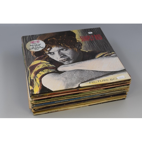 571 - Large Selection of Vinyl LP’s includes John Lennon, Paul McCartney, Marvin Gaye, David Bowie, ... 