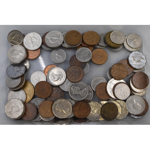 196 - Selection of Mixed Canadian Coinage