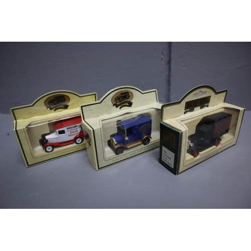 227 - Large Selection of Boxed Lledo Die Cast Cars. Includes Golden Shred, Shredded Wheat and more