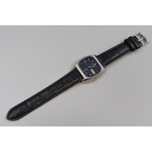 156 - An Allwyn 21 Jewels Automatic Watch, With Leather Strap (Working)