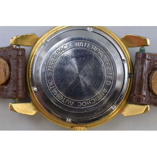160 - Vintage USSR Poljot 22 Jewels Automatic Gents Watch (Working)