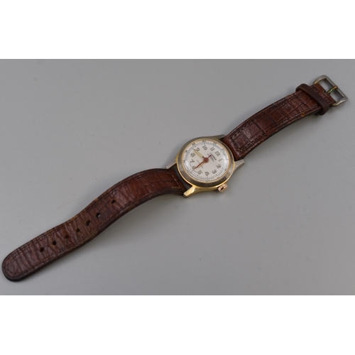 168 - Josmar Swiss Made Automatic Gents Watch (Working)