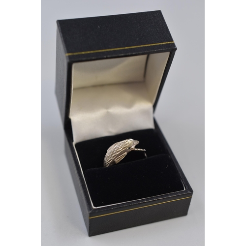 17 - Silver Dolphin themed Ring (Size O) Complete with Presentation Box