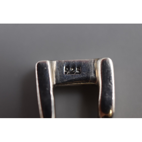 21 - Silver 925 Chunky Chain Link Bracelet (51g)