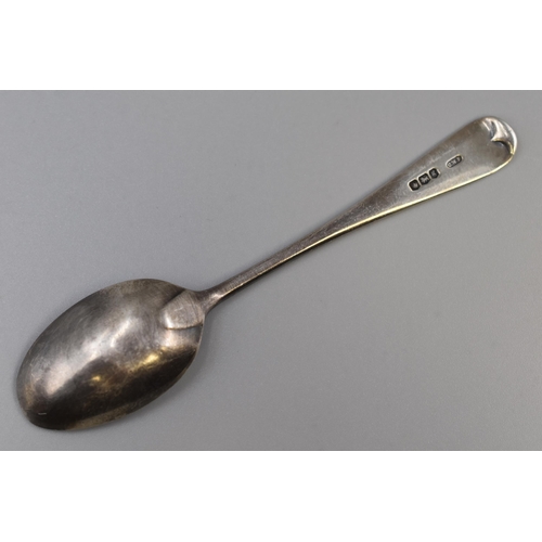 41 - Hallmarked Sheffield Silver Tea Spoon