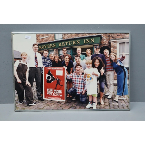 406 - A 1990's Coronation Street Cast Photo, Approx 14