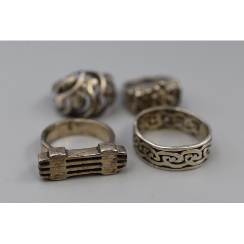 70 - Four Vintage Silver 925 Rings