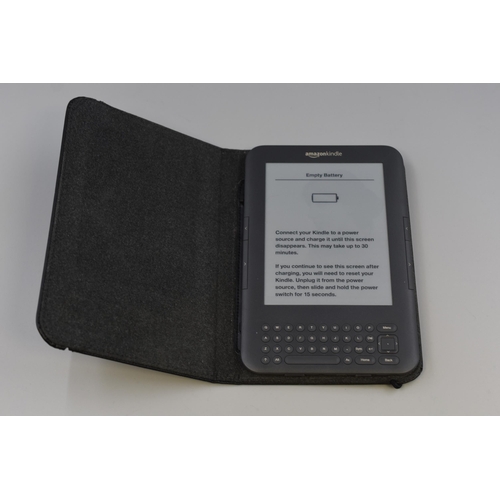 415 - Amazon Kindle Tablet with Case (No Charger)