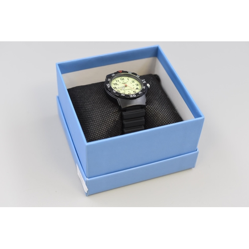 104 - New Children's Watch with Glow In The Dark Face in Gift Box (Working)