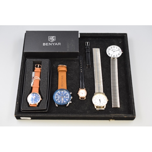 105 - Selection of New Watches with Broken or Missing Straps (a/f)
