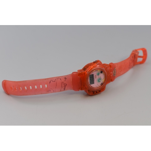 112 - A 2003 Burger King Exclusive Pokemon Jiggly Puff Digital Watch, In Working Order