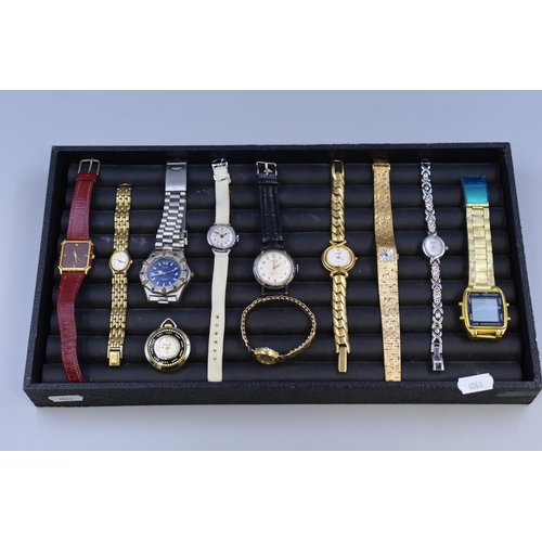 116 - Selection of Both Gents and Ladies Watches (Untested)