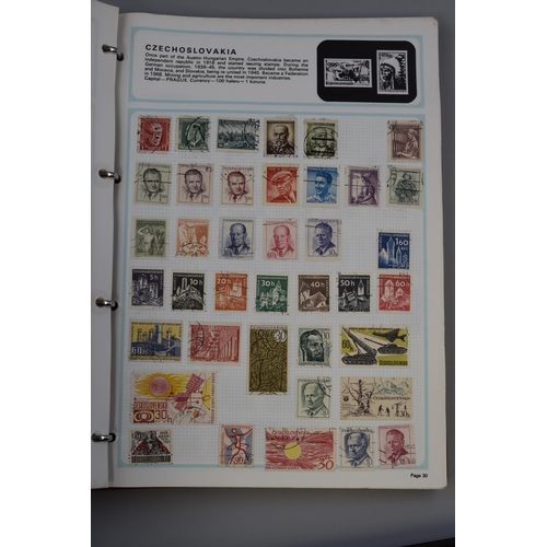 459 - Stamp Album Containing a Large Mixed Selection of Vintage Stamps