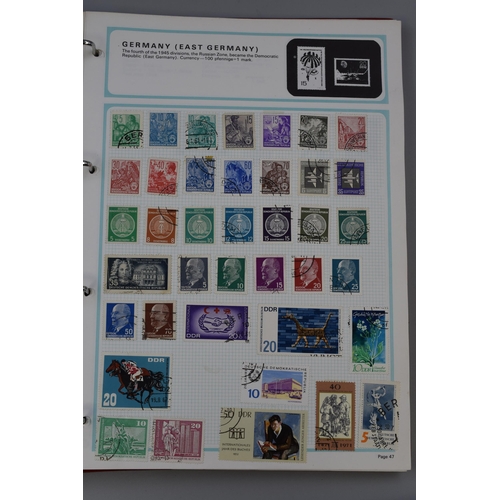 459 - Stamp Album Containing a Large Mixed Selection of Vintage Stamps