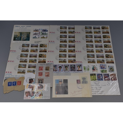 460 - A Selection of Assorted Stamps and First Day Covers