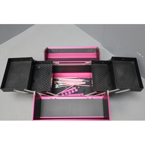 469 - Cantilever Box to include Huge Selection of Gel Polish and Other Nail Accessories. Includes Beetles ... 