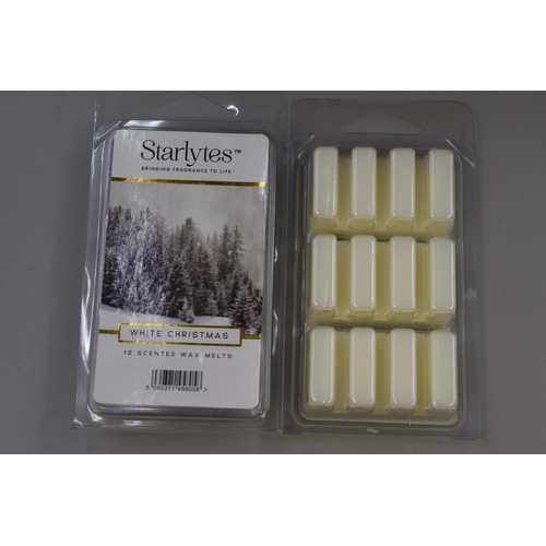 470 - Nine Cases of Starlytes White Christmas Scented Wax Melts