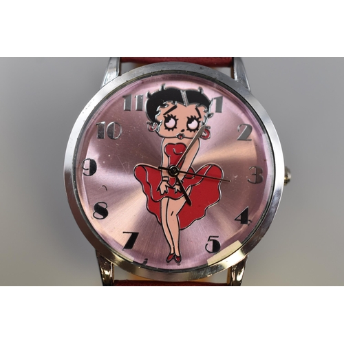 121 - Betty Boop Watch in Gift Box