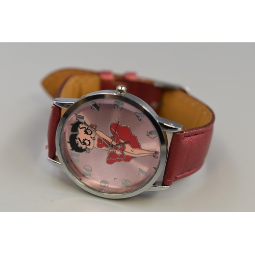 121 - Betty Boop Watch in Gift Box