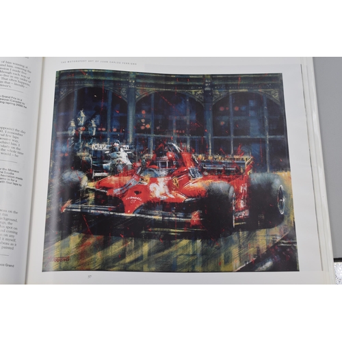 490 - Three stunning motor sport art books by Juan Carlos Ferringno, Dexter Brown and Michael Turner, meas... 