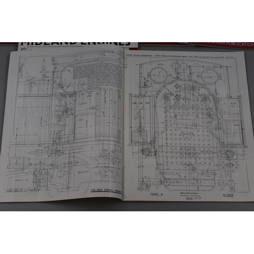 501 - Five National Railway Museum Locomotive Engine Booklets By Wild Swan Publications. Includes Midland ... 