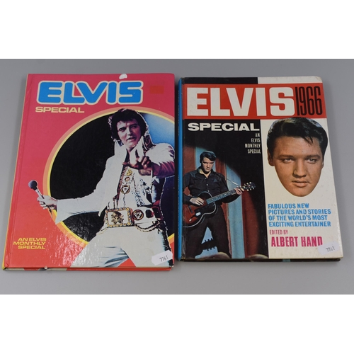 507 - Two Elvis Presley Hardback Annuals, Elvis 1966 Special ( Edited by Albert Hand ) and Elvis Special