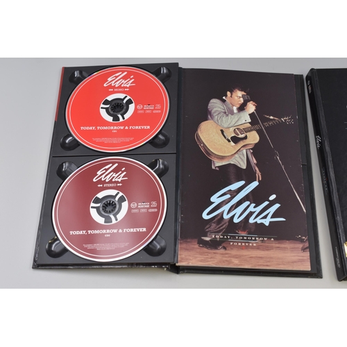 508 - Elvis Presley: Two Pre-Owned Four CD Box Compilation Box Sets & Booklet, Elvis Today, Tomorrow &... 