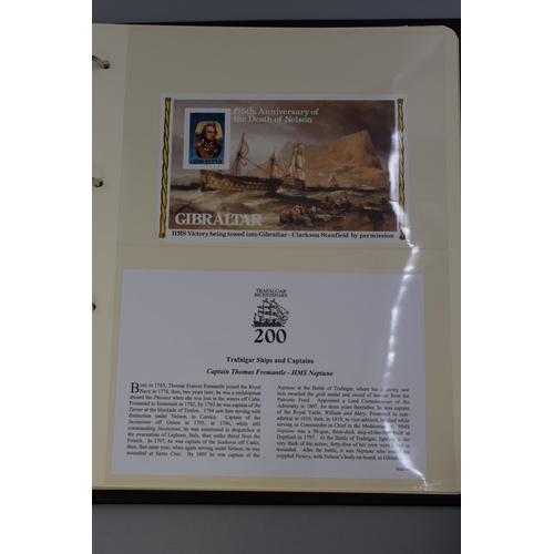 209 - Trafalgar Bicentenary: Folder Containing a Large Selection of First Day Cover Stamps and Commemorati... 