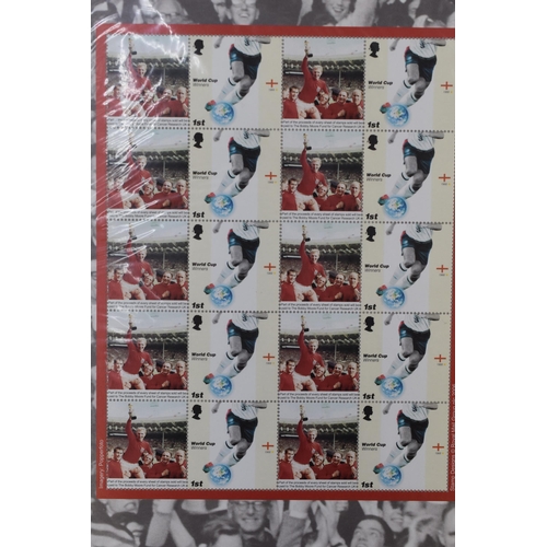 210 - England Winners 1966 Stamp Cover Collection for Bobby Moore Fund For Cancer Research UK